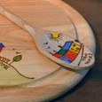 Wooden Chopping Boards & Spoons